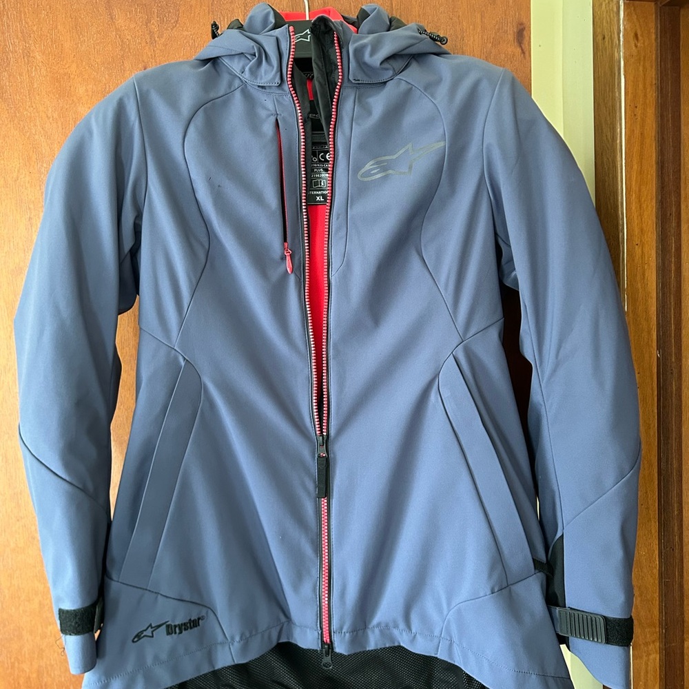 Alpinestars motorcycle Jacket Water-Resistant Hooded size XL